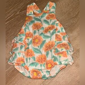 Angel Dear Baby Romper with Ruffle Details
